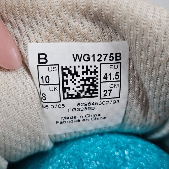 New Balance Golf Cleats Soft Spiked Soles Shoes WG1275B  White Beige Womens‎ 10 - Picture 10 of 12